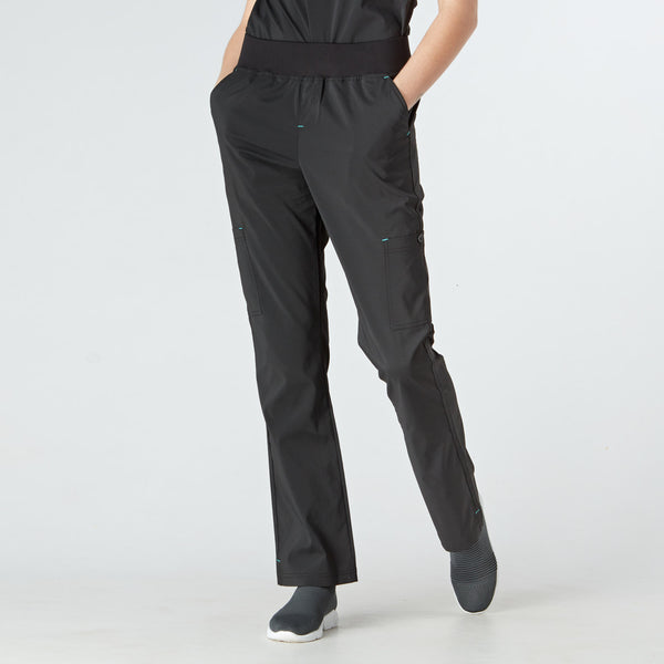Nurse uniform cargo pants black P373 - LG Confort Médical